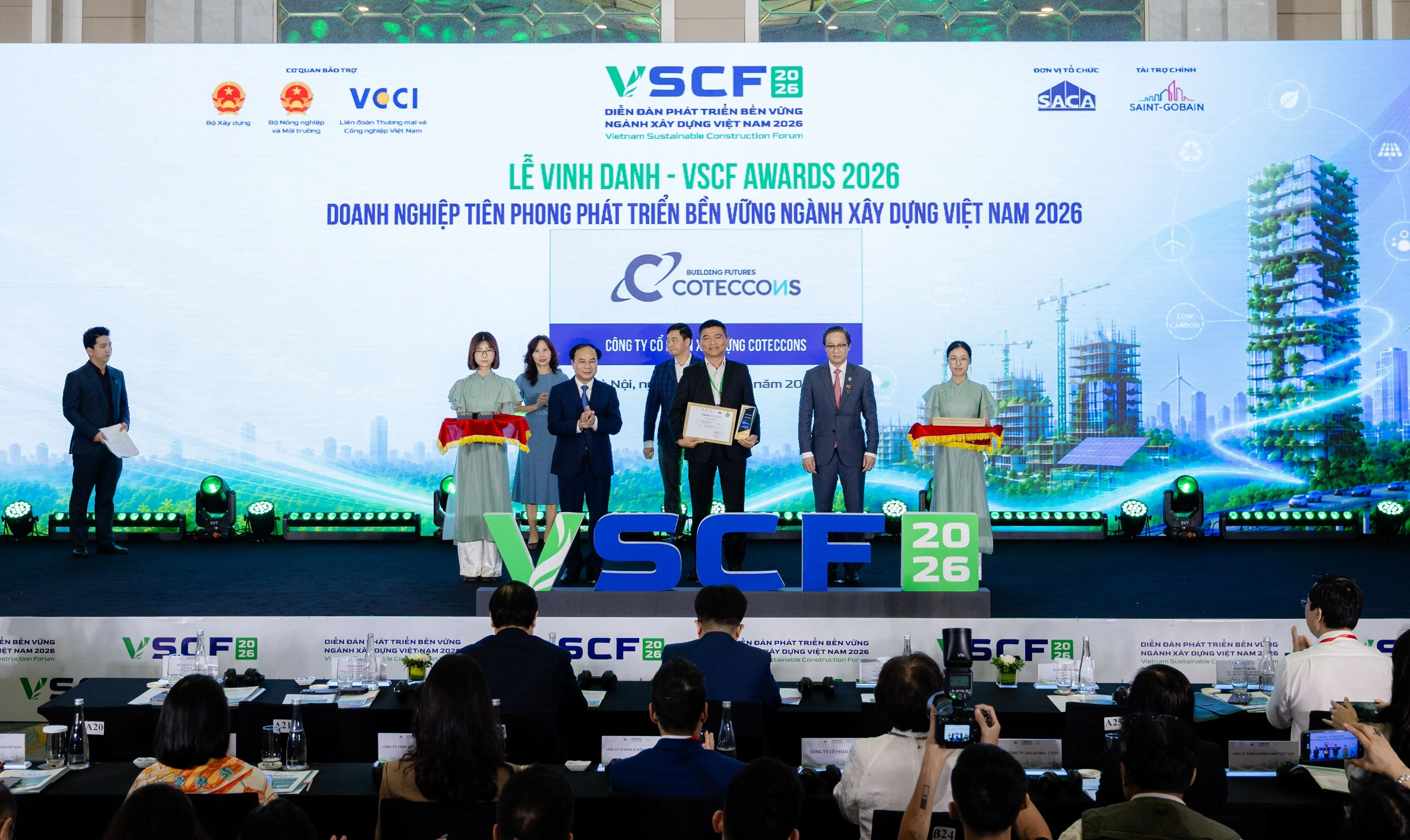 COTECCONS MAKES ITS MARK AT THE VIETNAM SUSTAINABLE CONSTRUCTION PIONEER ENTERPRISE AWARD 2026 